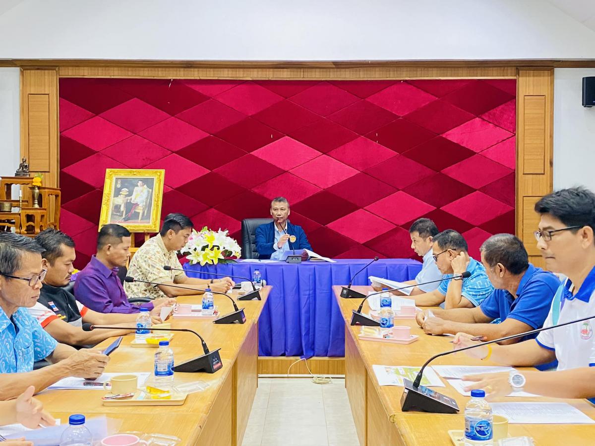 เข้าร่วมประชุมโครงการจัดงานเทศกาลจันทน์กะพ้อบานที่เคียนซา สุราษฎร์ธานี ประจำปี ๒๕๖๖