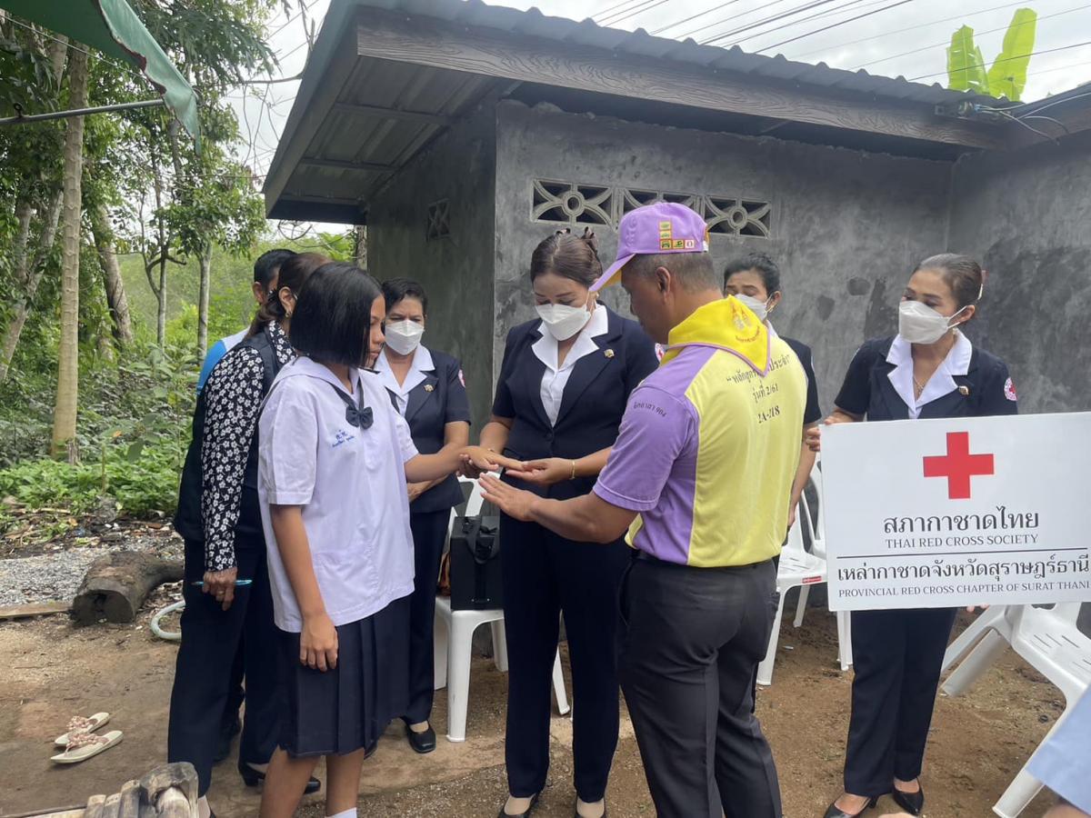 ลงพื้นที่ ณ บ้านนางเล็ก ปานขาน หมู่ที่ ๖ ตำบลเคียนซา