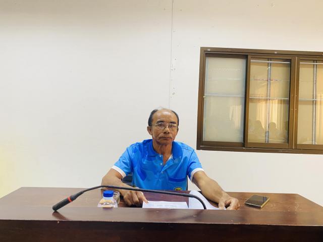 ประชุมหารือแนวทางการจัดเรื่องการจัดโครงการแข่งขันกีฬาต้านยาเสพติด ประจำปีงบประมาณ พ.ศ.๒๕๖๗